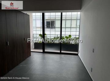 Departamento · 34m² · Departamento Tipo Loft Amueblado en Renta en Benito Juárez, Insurgentes Mixcoac Gis 27 - 1218.