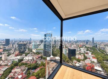 Departamento de 2 habitaciones, Cuauhtémoc · Renta Departamento University Tower Paseo de La Reforma Cuauhtémoc Cdmx
