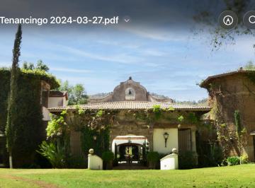 Quinta de 4 habitaciones, Tenancingo · Bellisima Hacienda con Pozo Propio Ideal Para Sembrar o Rentar Para Bodas o Eventos