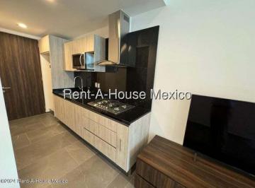Departamento de 1 habitación, Benito Juárez · Departamento Tipo Loft Amueblado en Renta en Benito Juárez, Insurgentes Mixcoac Bg 27 - 1218.