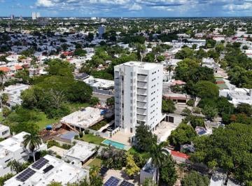 Departamento · 179m² · 3 Recámaras · 2 Estacionamientos · Departamento en Venta en Mérida, Campestre, Soletta, Sobre Av