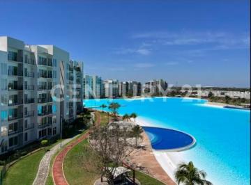 Departamento · 86m² · 2 Recámaras · 2 Estacionamientos · Departamento en Renta Amueblado, Frente a La Laguna | Dream Lagoons, Veracruz