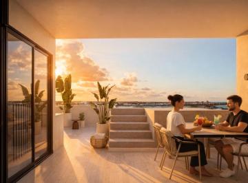 Departamento · 56m² · 1 Recámara · En Venta Departamento con Balcón, a Pasos de La 5nta Av y La Playa.