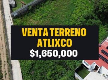 Terreno / Lote , Atlixco · Terrenos en Venta en Atlixco, Zona Norte | 1,044 m² Desde $1.65 Mdp