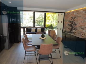 Departamento · 113m² · 2 Recámaras · 2 Estacionamientos · Departamento Amueblado Excelente Ubicación y Vista, Frente a Parque España
