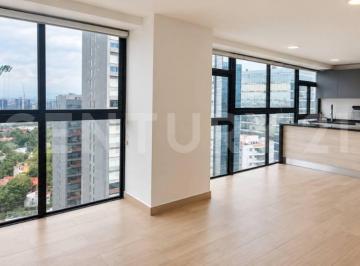 Departamento · 62m² · 1 Recámara · 1 Estacionamiento · Departamento de 1 Recámara con Alberca y Roof Garden en Renta en Los Alpes
