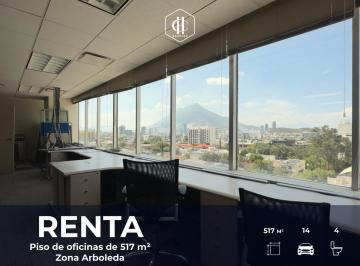 1 · Renta | Piso de Oficinas de 517 m² en Zona Arboleda