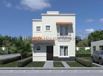Casa · 90m² · 3 Recámaras · 1 Estacionamiento · La Piedad Casa en Venta Modelo Génova con Patio en Querétaro Rah2782
