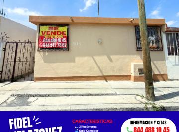 Casa de 3 habitaciones, Ramos Arizpe · Casa Fidel Velazquez Ramos Arizpe