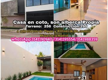 Casa en condominio de 4 habitaciones, Manzanillo · Casa en Venta en Manzanillo