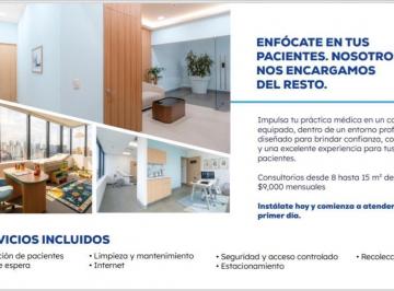 Oficina · 12m² · 1 Estacionamiento · Consultorio