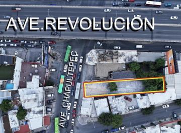 Terreno / Lote , Monterrey · Terreno Comercial en Venta – 527 m² | Av Chapultepec y Av Revolución, Monterre
