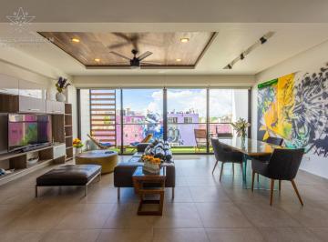 Departamento · 121m² · 2 Recámaras · 1 Estacionamiento · Departamento de 2 Rec. en Renta en Playa del Carmen