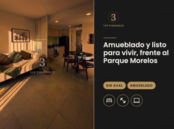 d4075be5ad61e5a581f61d5c84e70128af23dff0f1c7253ab5e00ad990a90bbb · Amueblado y Listo Para Vivir, Frente Al Parque Morelos
