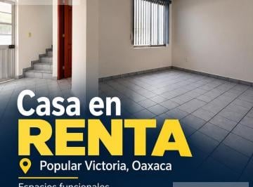 Casa · 210m² · 4 Recámaras · 3 Estacionamientos · Casa en Renta, Cerca Estadio Alebrijes
