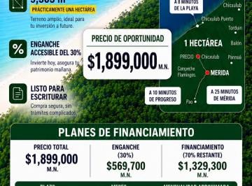 Terreno / Lote , Progreso · Hectáreas a 5 Min de La Playa | Escritura Pública