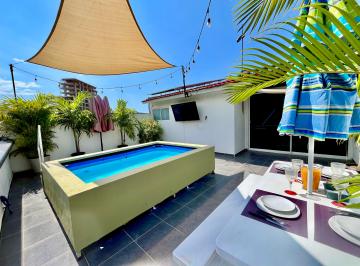 Departamento de 3 habitaciones, Puerto Vallarta · Penthouse en Aralias: Terraza Privada, Alberca y Vistas