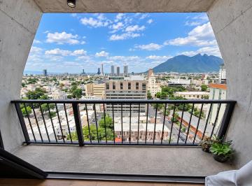 Departamento de 2 habitaciones, Monterrey · Departamento Amueblado en Renta en Barrio W, 85 m², 2 Recámaras, Mantenimiento Incluido
