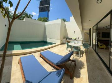 Departamento de 2 habitaciones, Mérida · Departamento Amueblado en Renta en Temozón Norte | Planta Baja | 2 Recámaras | Alberca Privada