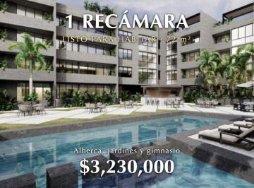 Departamento de 1 habitación, Solidaridad · Departamento 1 Recámara en Venta en Playa del Carmen | a 10 Min de La Playa | Equipado, Alberca