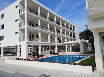 Departamento · 80m² · 2 Recámaras · 2 Estacionamientos · Departamento en Renta en Puerto Morelos, 2 Recámaras y 2 Baños, Alborada Condos