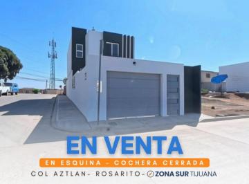 Casa de 3 habitaciones, Playas de Rosarito · Casa en Esquina en Venta en Col. Aztlán, Rosarito