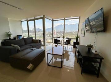 Departamento de 1 habitación, Monterrey · Loft Amueblado en Renta Torre Murano, San Jerónimo, Balcón con Vista