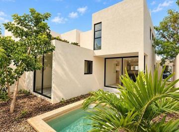 1a9547dbef13a08df1935d6500baddbfe05a8c564955b6f0ee805dae0e6fc7eb · ¡Oportunidad en Esquina! Casa Nueva con Alberca en Gran San Pedro Cholul