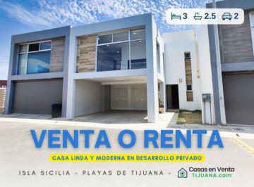 Casa de 3 habitaciones, Tijuana · Casa en Renta en Playas de Tijuana - Isla Sicilia