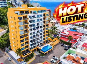 N/A · Departamento en Venta en Mazatlán con Vista Al Mar | Puerto Viejo Skies 504 | Cerca de Olas Altas y