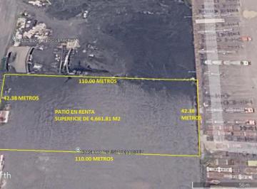 Terreno industrial , Veracruz · Renta de Patio de Maniobras de 4,600 m² en Parke 2000, Zona Norte, Veracruz