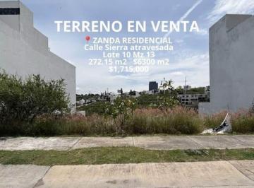Terreno / Lote · 272m² · Terreno en Fraccionamiento Zanda