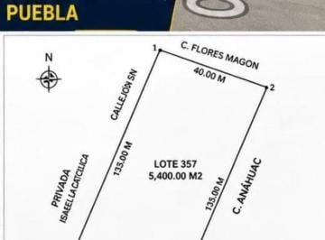 Terreno / Lote , Cuautlancingo · Oportunidad de Terreno en Venta en Calle Romero Vargas en Cuautlancingo