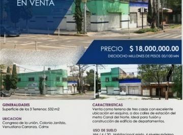 Terreno / Lote , Venustiano Carranza · Venta de Terreno Para Uso Habitacional en Janitzio, Venustiano Carranza