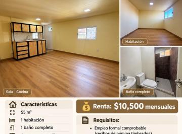 Departamento de 1 habitación, Benito Juárez · Departamento Ermita