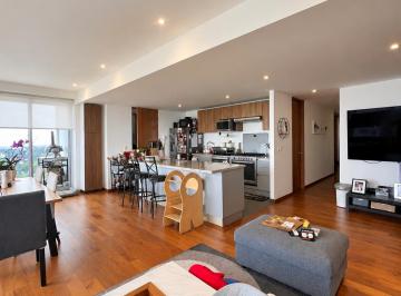 Departamento de 3 habitaciones, Alvaro Obregón · Departamento en Renta en Tres Cumbres de 190 m² con 3 Recámaras en Renta en Santa Fe, Puente Poetas