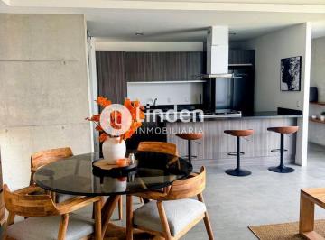 Departamento · 110m² · 2 Recámaras · 3 Estacionamientos · Departamento Amueblado Para Ejecutivos en Renta en Torre Huz, Zona San José del Puente, Puebla.