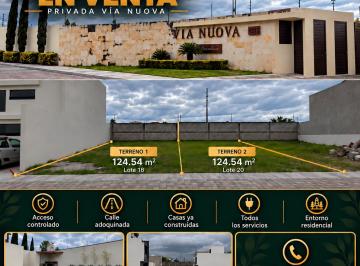 Terreno / Lote , San Andrés Cholula · Dos Terrenos en Venta en Fraccionamiento Privado – San Andrés Cholula, Puebla