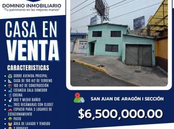 Casa de 3 habitaciones, Gustavo A. Madero · Dominio Inmobiliario Propone en Venta Casa en San Juan de Aragon I Seccion
