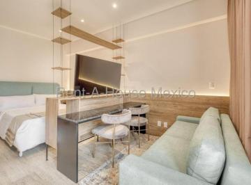 Departamento de 1 habitación, Cuauhtémoc · Departamento Loft en Renta en Roma Norte, Cuauhtémoc Ks27 - 1291