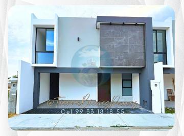 Casa de 3 habitaciones, Nacajuca · Casa Nueva en Venta en Real Campestre