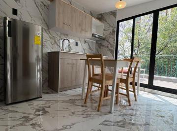 Departamento de 1 habitación, Cuauhtémoc · Dpto Renta Roma Sur Amoblado con Terraza Privada