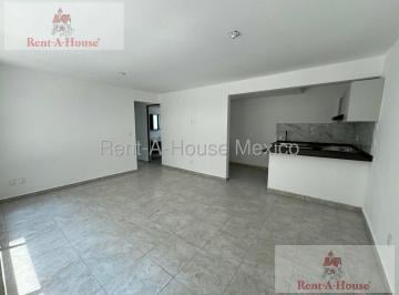 Departamento · 67m² · 2 Recámaras · 1 Estacionamiento · Departamento en Renta en Cuajimalpa de Morelos, Cuajimalpa Gis 26 - 1056.