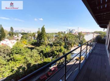 Departamento · 57m² · 2 Recámaras · 2 Estacionamientos · Departamento en Renta en Coyoacan, Copilco Am. 27 - 1301