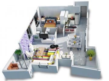 Apartamento de 2 habitaciones, Panamá · Apartamento a Estrenar en Via España Frente Al Metro de Panama