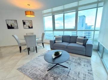 Apartamento · 107m² · 2 Recámaras · 1 Estacionamientos · Alquiler Apartamento Riverside Costa del Este Clientes Directos