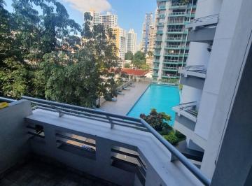 Apartamento de 2 habitaciones, Panamá · Luxor - El Cangrejo: Amoblado, Apto de 2 Recs, 2 Baños, 1 Est, Cocina Abierta