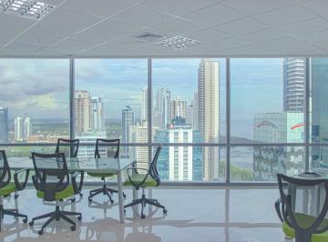 Oficina comercial de 10 habitaciones, Panamá · Espectacular Oficina Terminada, Amoblada y con Divisiones, 16 Estacionamientos