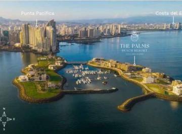 Apartamento de 2 habitaciones, Panamá · Viva en un Resort Frente Al Mar, Playa Privada, Isla en La Ciudad: The Palm