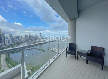Apartamento · 182m² · 3 Recámaras · 1 Estacionamientos · Yacht Club - Av Balboa - Se Alquila Apartamento Amoblado